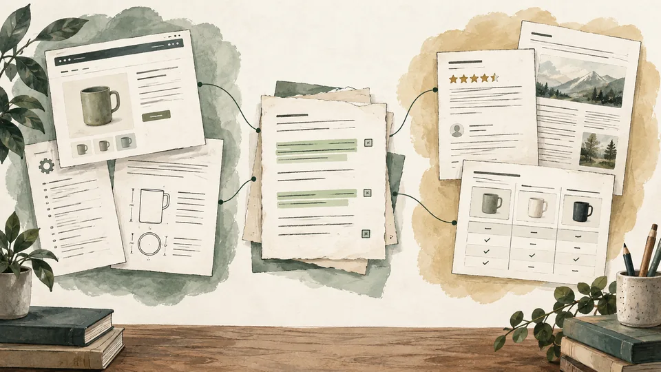 An answer assembled from connected company documentation, reviews, articles, and comparison pages.
